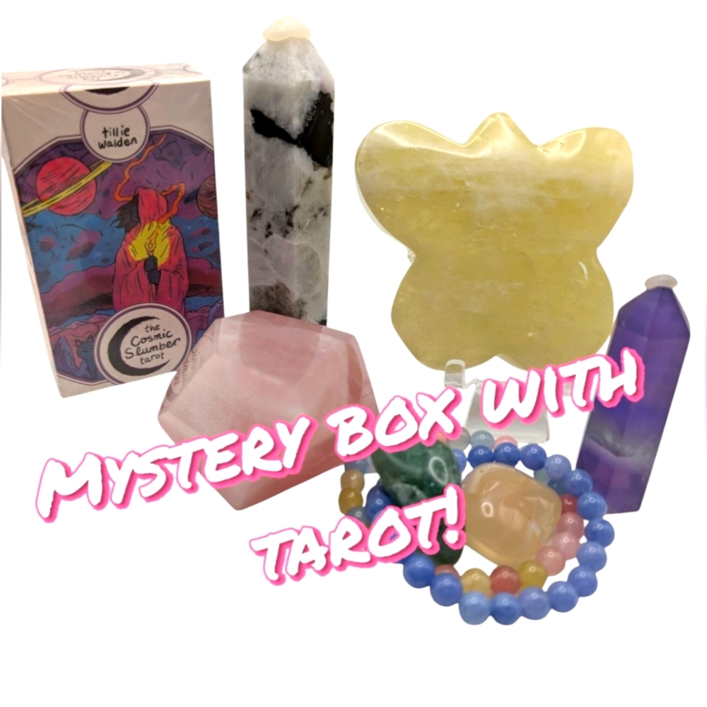 Tarot And Crystal Mystery Box